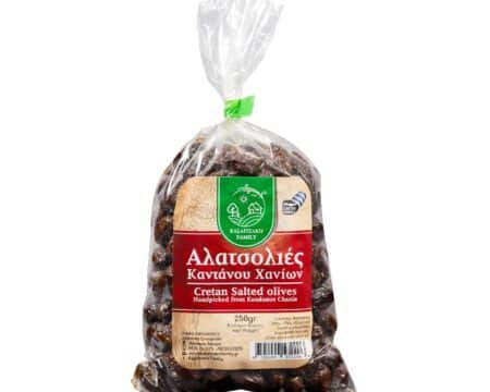 Cretan salted olives 250g kalaitzakis family olives kantanos paleochora local products chania crete greece 9117