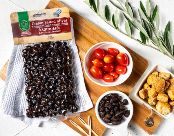 Cretan Meze Platter kalaitzakis family olives kantanos paleochora traditional products chania crete greece 9822